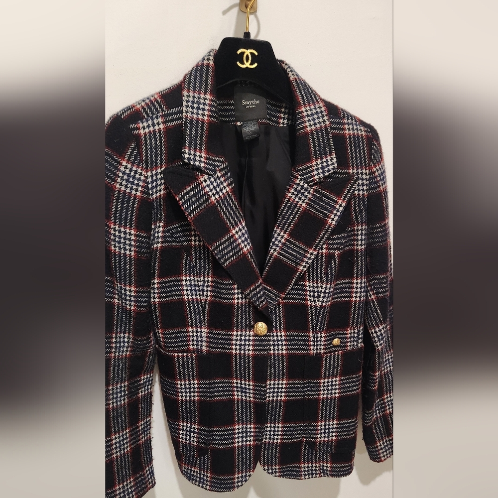 Smythe Blazer Plaid